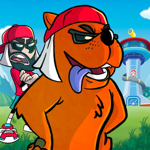 Mussa e Malucão Vs. Patrulha Canina - Batalha de Rap