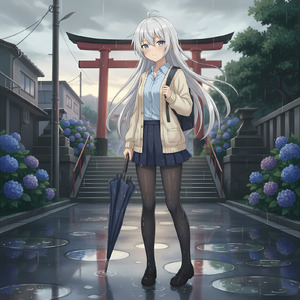 やっぱり雨は降るんだね