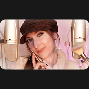 Asmr Mic Brushing You To Sleep, Close Whispering to Distract Your Thoughts, Soft Makeup Brushes, Pt. 4