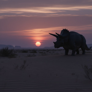 The Fossil Dreams of Evening Light