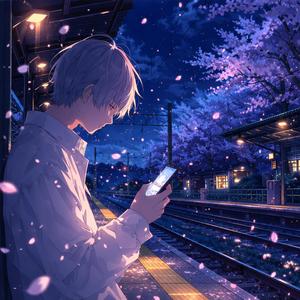 桜降る夜に