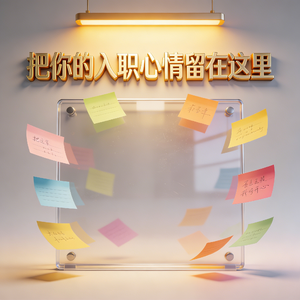 把你的入职心情留在这里