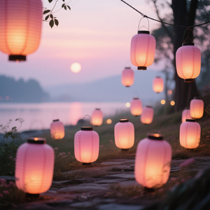 Lanterns at Dawn