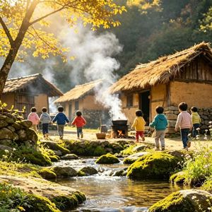 山里的孩子