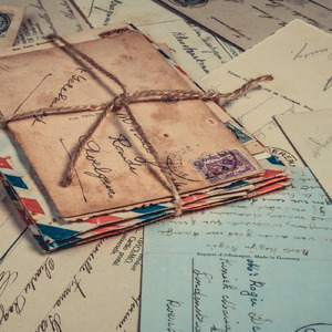 セピア色の絵葉書