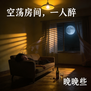 空荡房间，一人醉