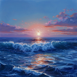 Quietude in the Sea's Silent Approach