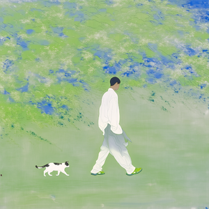 克莱因蓝的天空