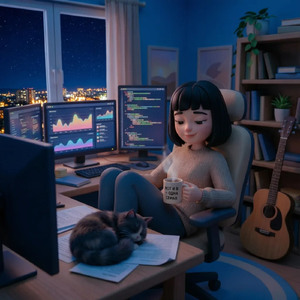 Фрилансер и кот