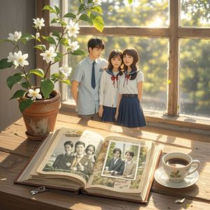 旧相册里的午后-宜雪梅