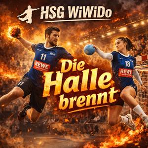 Die Halle brennt