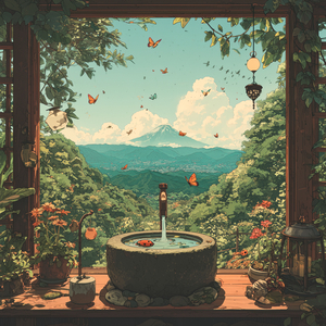 晴れた日に（ピアノ）『魔女の宅急便』より