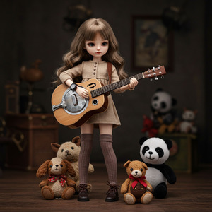 可憐な人形とドブロギターの楽想