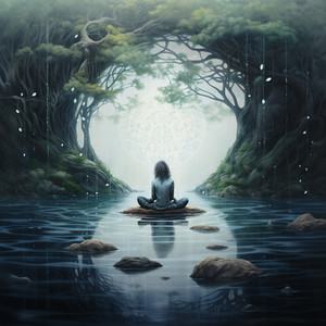 Meditación Tranquila Junto Al Agua