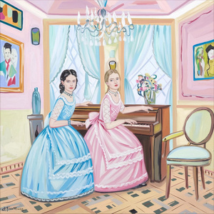 서로의 손을 세게 붙잡아