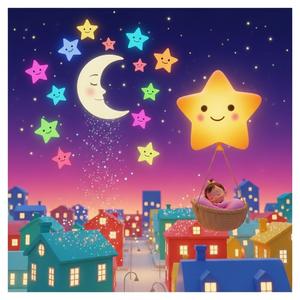 Langit Penuh Bintang untuk Bayi (baby sleep music & relaxing music for brain development)