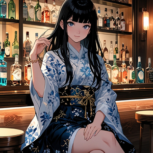 瑠璃色の夜風に誘われて