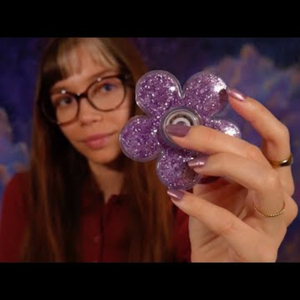 Spinner Fleur Paillettes