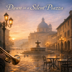 Dawn in a Silent Piazza