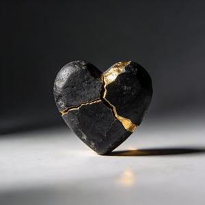 Kintsugi Heart (金継ぎ)