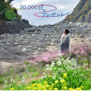 30, 000日のプレゼント