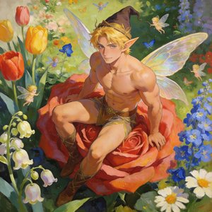 花妖精与少年之舞