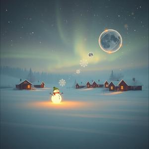 눈꽃이 조용히 내려와