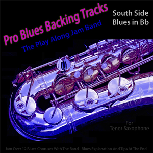 Pro Blues Backing Tracks (South Side Blues in Bb) [12 Blues Choruses] [For Tenor Saxophone Players]