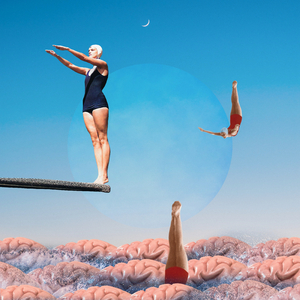 Люди прыгали довольные