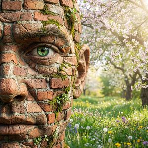 по кирпичику