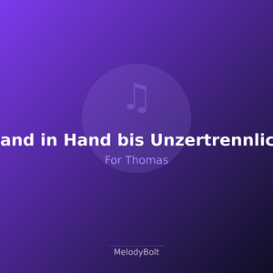 Hand in Hand bis Unzertrennlich (Version 1)