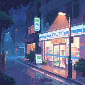 雨夜街角微光（Jazz/ Boombap Type Beat)