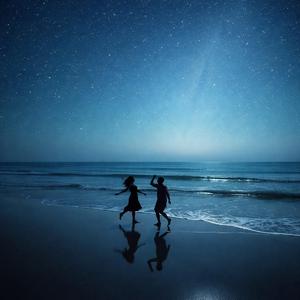 Sternennacht am Meer