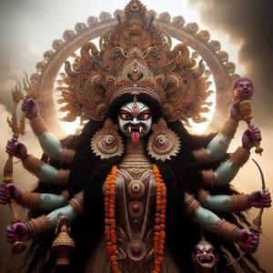 Most Powerful Bhadrakali's Tandava Dance (Durga Pooja 2024 Special Version, Navaratri Day 7)