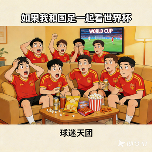如果我和国足一起看世界杯-AI纯享版