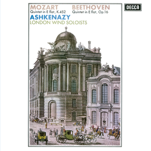 Quintet for Piano, Oboe, Clarinet, Horn, and Bassoon in E flat, K. 452:1. Largo - Allegro moderato