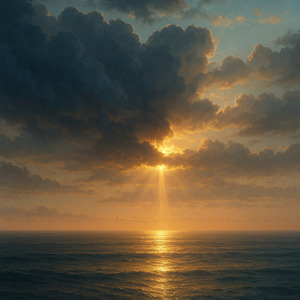 光のほうへ手を伸ばす朝