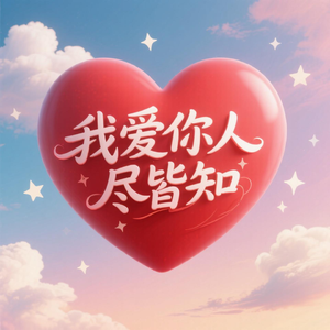 我爱你人尽皆知