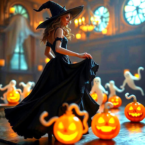 美しくも不気味な舞踏会の始まり (Halloween Ver.)