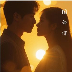 因为你 伴奏