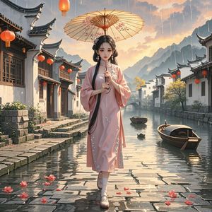 烟雨南方姑娘-豫见建成