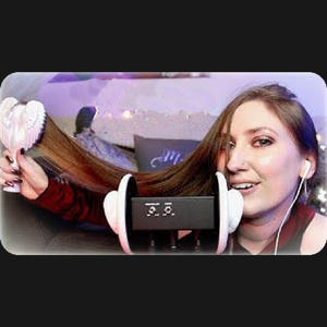 Asmr Long Hair Brushing, Close Up Unintelligible, Inaudible Whispering, Ramble, Gentle Tapping, Pt. 11