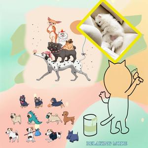 담요 덮고자는 꿈결의 펫 리듬