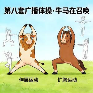 第八套广播体操・牛马在召唤