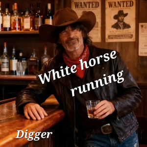White Horse Running