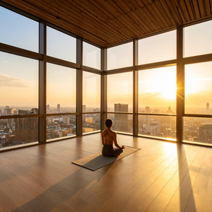 Tranquilidad Vespertina Con Guitarra Tranquila