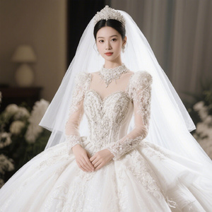 时光里的白婚纱