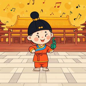 国学文言文启蒙儿歌《湖心亭看雪 张岱》