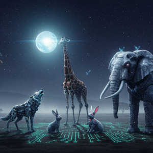 サヨナラ アニマル こんにちわ ロボット