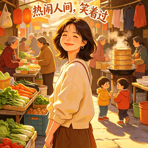 热闹人间，笑着过